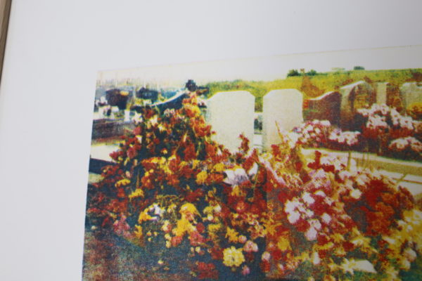 Lithographie "Le cimetière" – Image 7